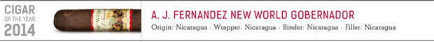 Shop now A. J. Fernandez New World Governador cigars online 