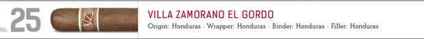 shop now Villa Zamorano El Gordo cigars online here